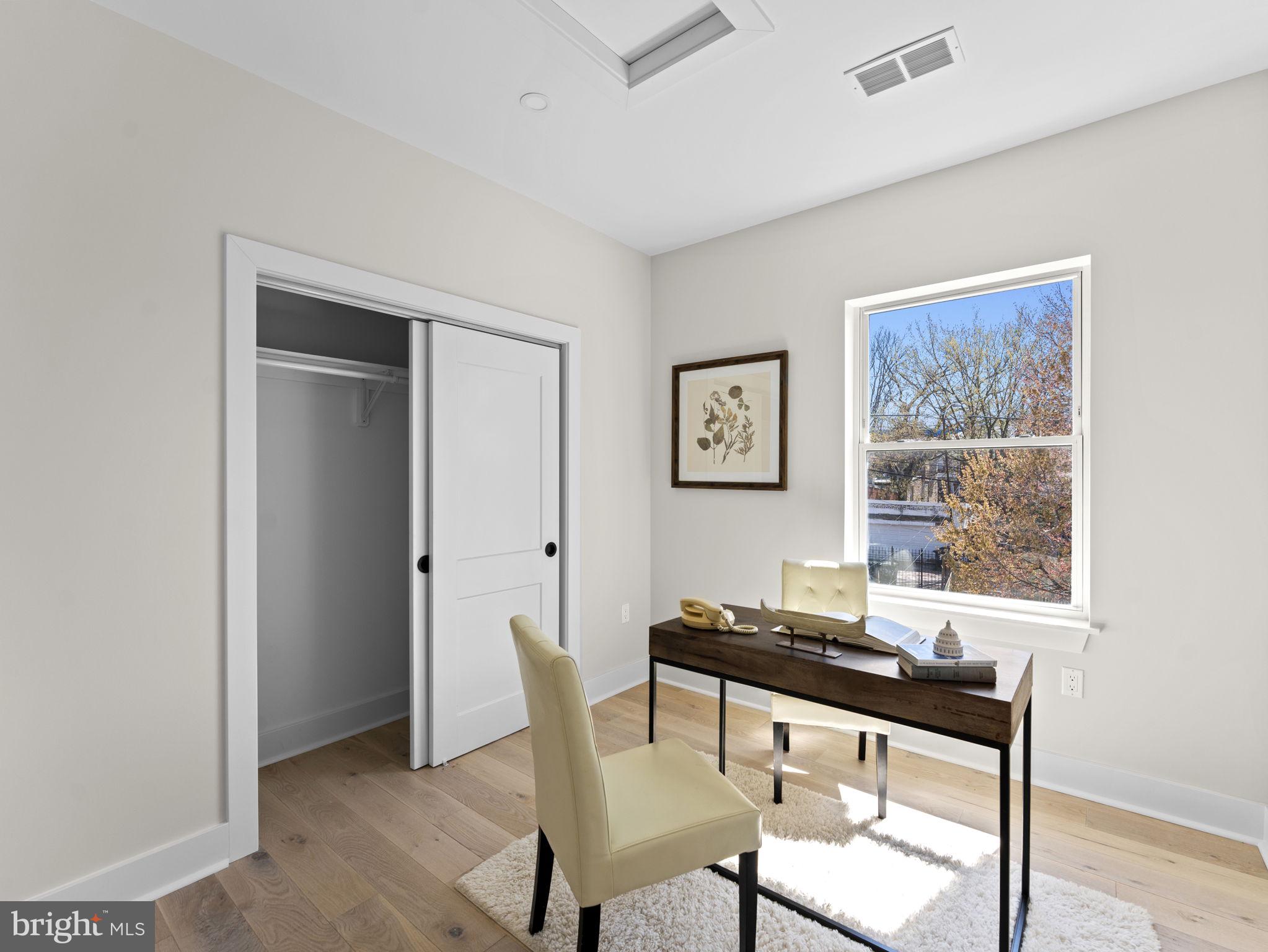 532 Shepherd Street Northwest Washington, DC 20011 - Photo 17 of 28 Bedroom/office/Nursery with Closet