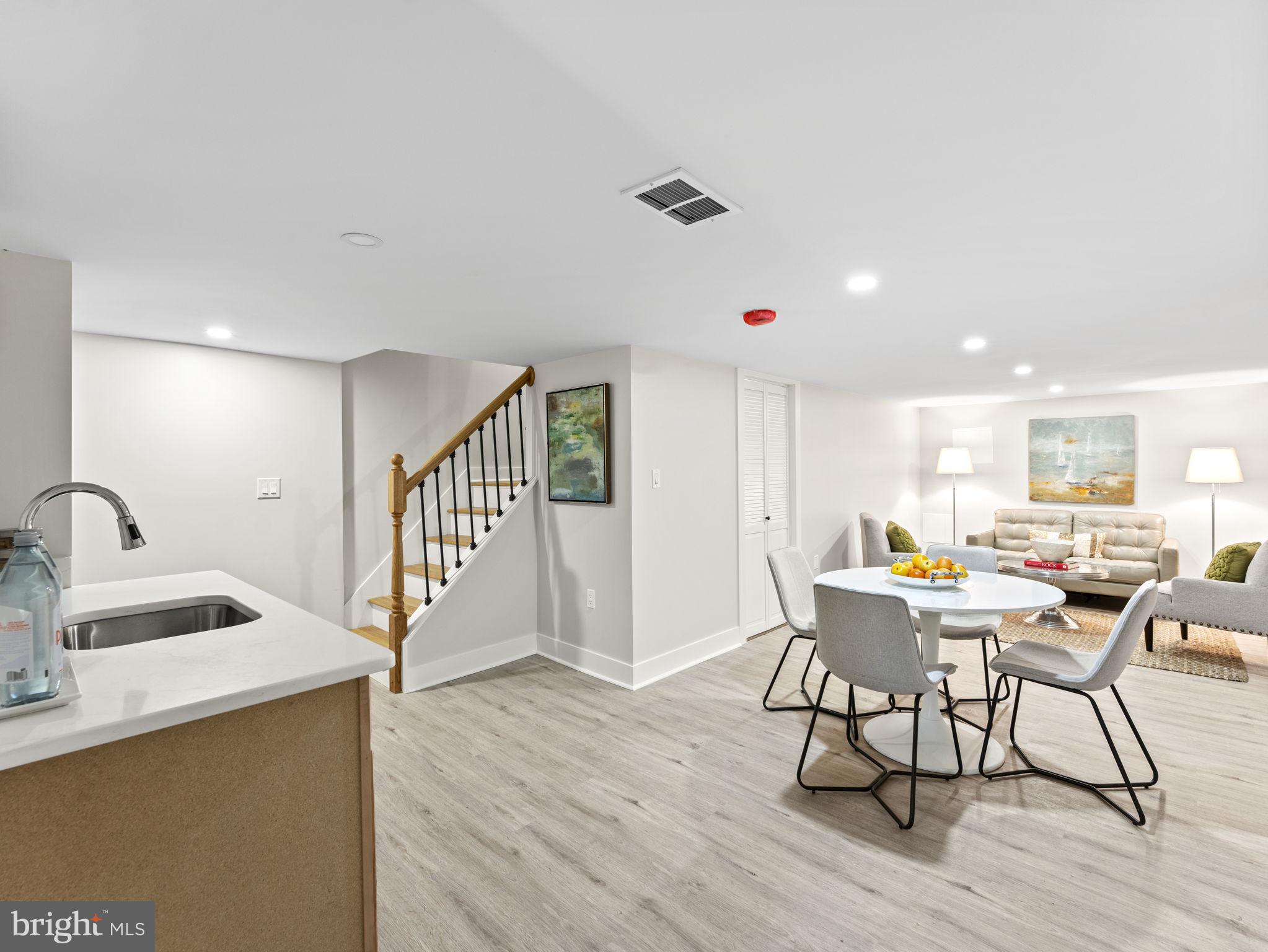 532 Shepherd Street Northwest Washington, DC 20011 - Photo 21 of 28 Floor cover with Luxury Vinyl Tile