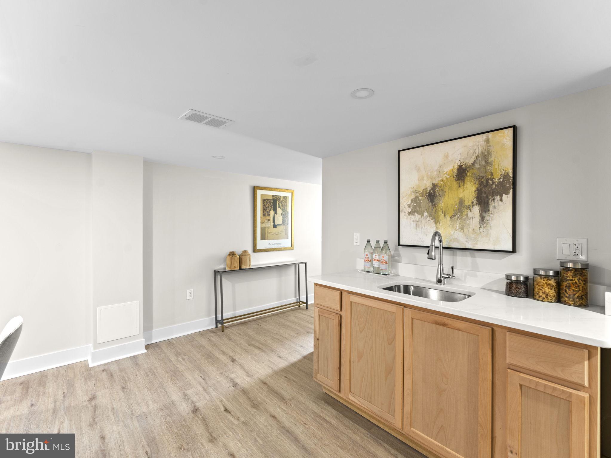 532 Shepherd Street Northwest Washington, DC 20011 - Photo 22 of 28 Lower Level kitchenette