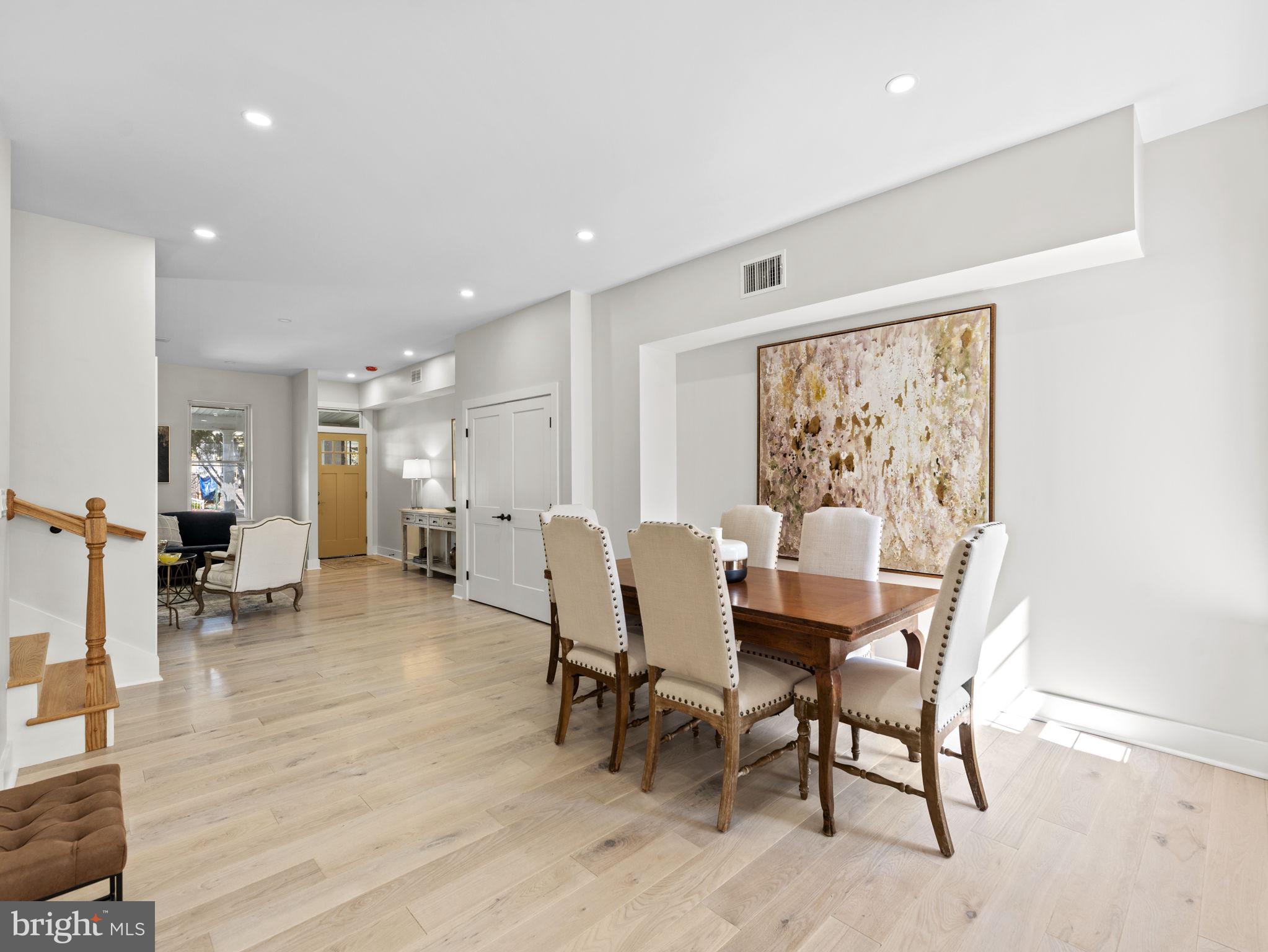 532 Shepherd Street Northwest Washington, DC 20011 - Photo 4 of 28 Stylish Hardy Plank Flooring throughout 1st & 2nd