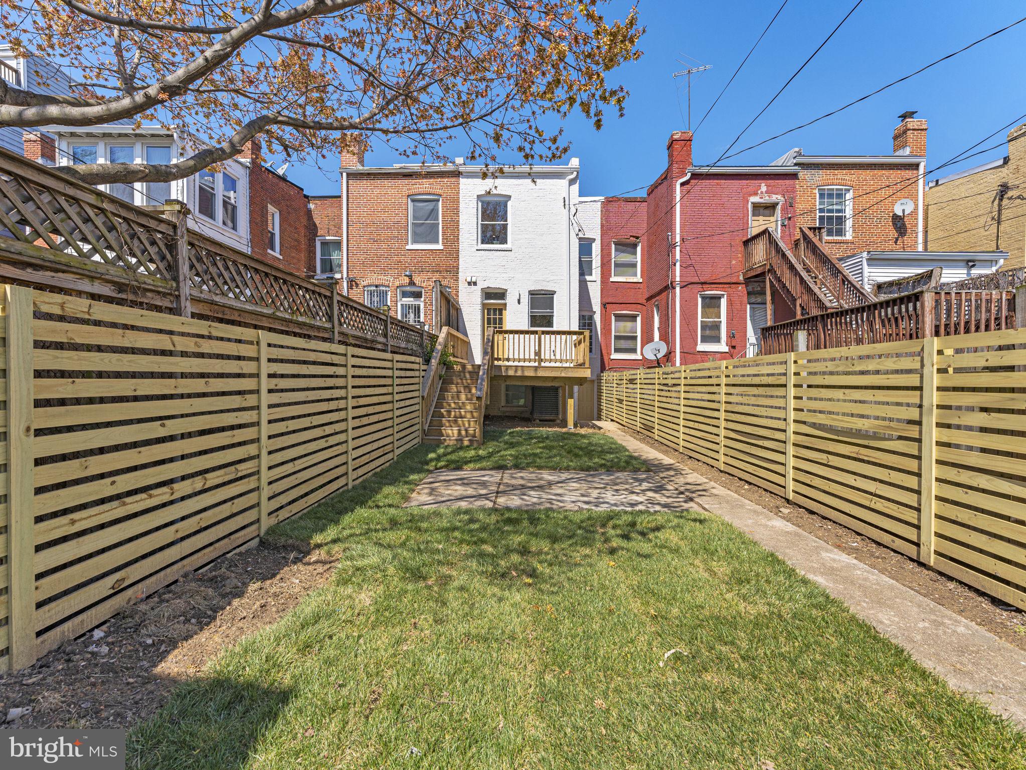 532 Shepherd Street Northwest Washington, DC 20011 - Photo 6 of 28 Spacious fenced backyard