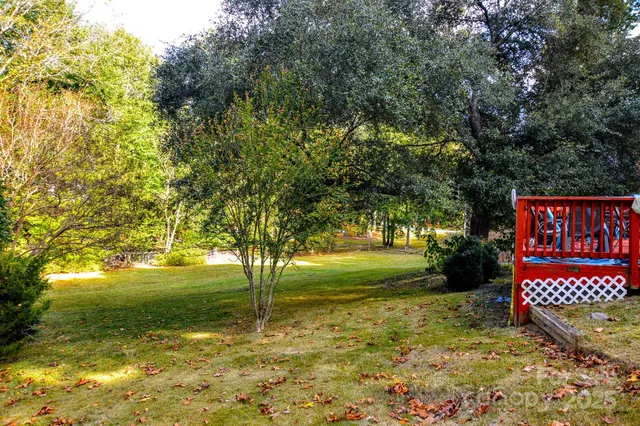 a view of an outdoor space and yard