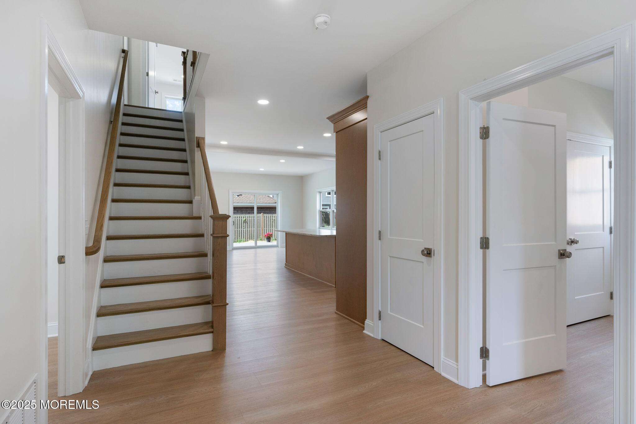 1413 George Street Point Pleasant, NJ 08742 - Photo 28 of 51 a view of a hallway with entryway and stairs