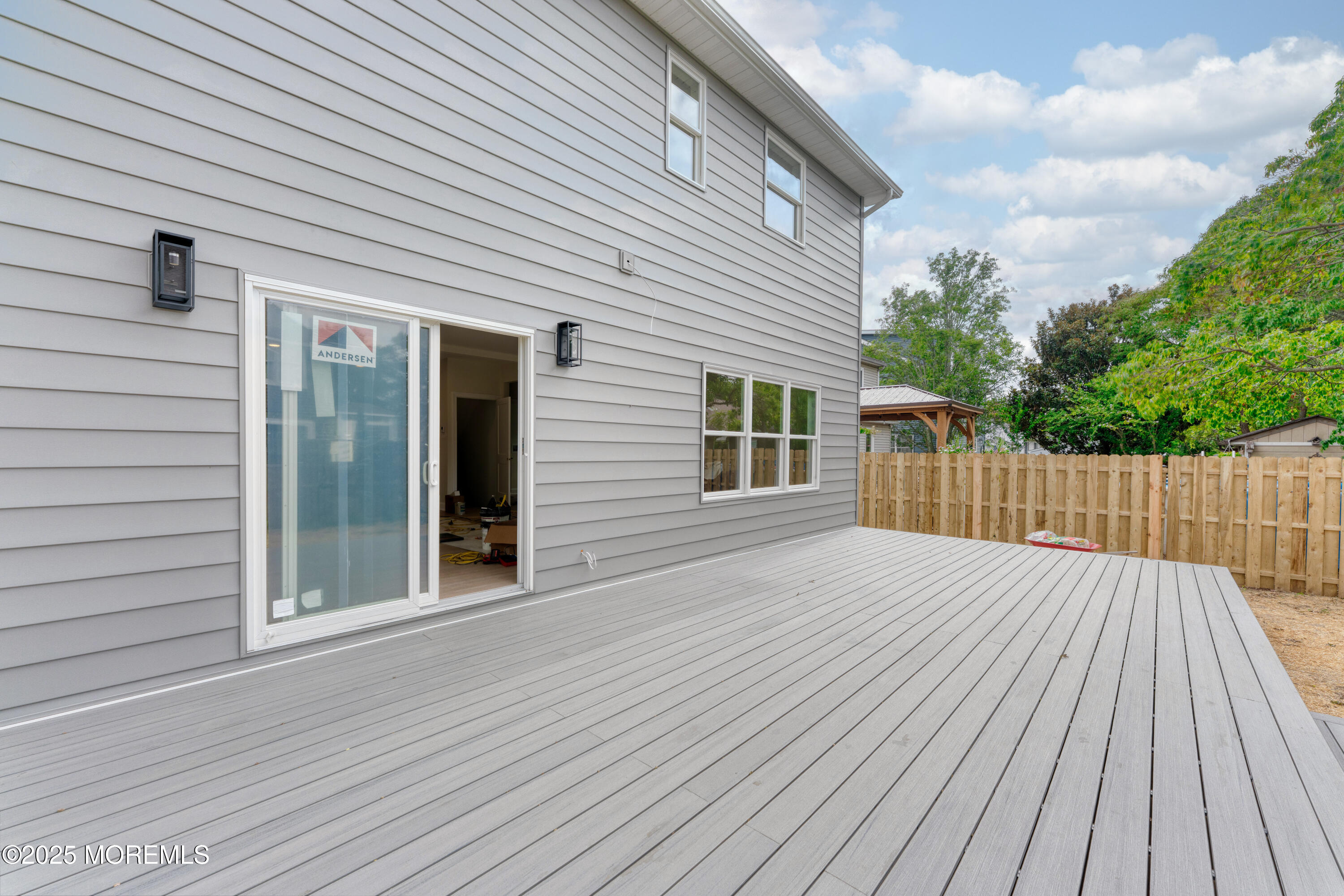 1413 George Street Point Pleasant, NJ 08742 - Photo 45 of 51 a view of backyard with a deck