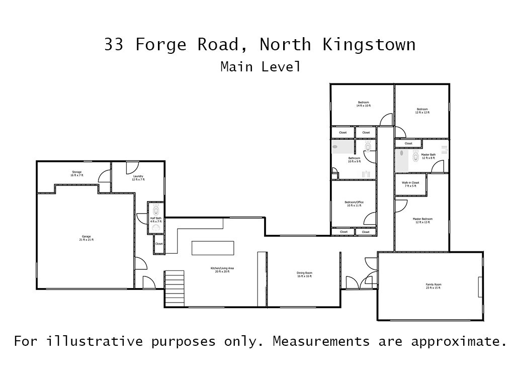 33 Forge Road North Kingstown, RI 02852 - Photo 33 of 34 Floor Plan - Main Level