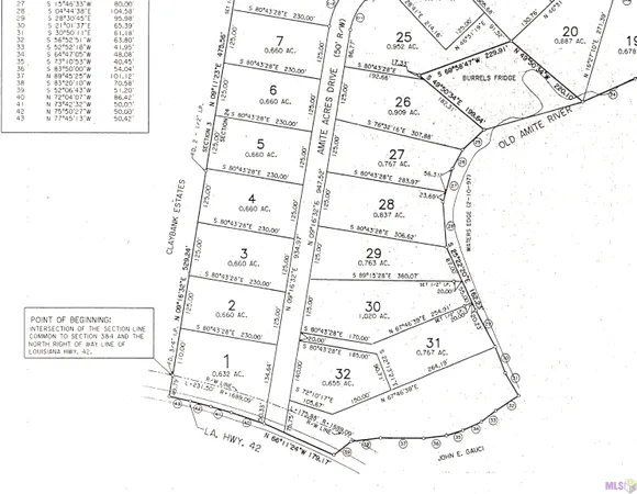 $34,900 | 18371 Amite Acres Drive, Prairieville, LA 70769