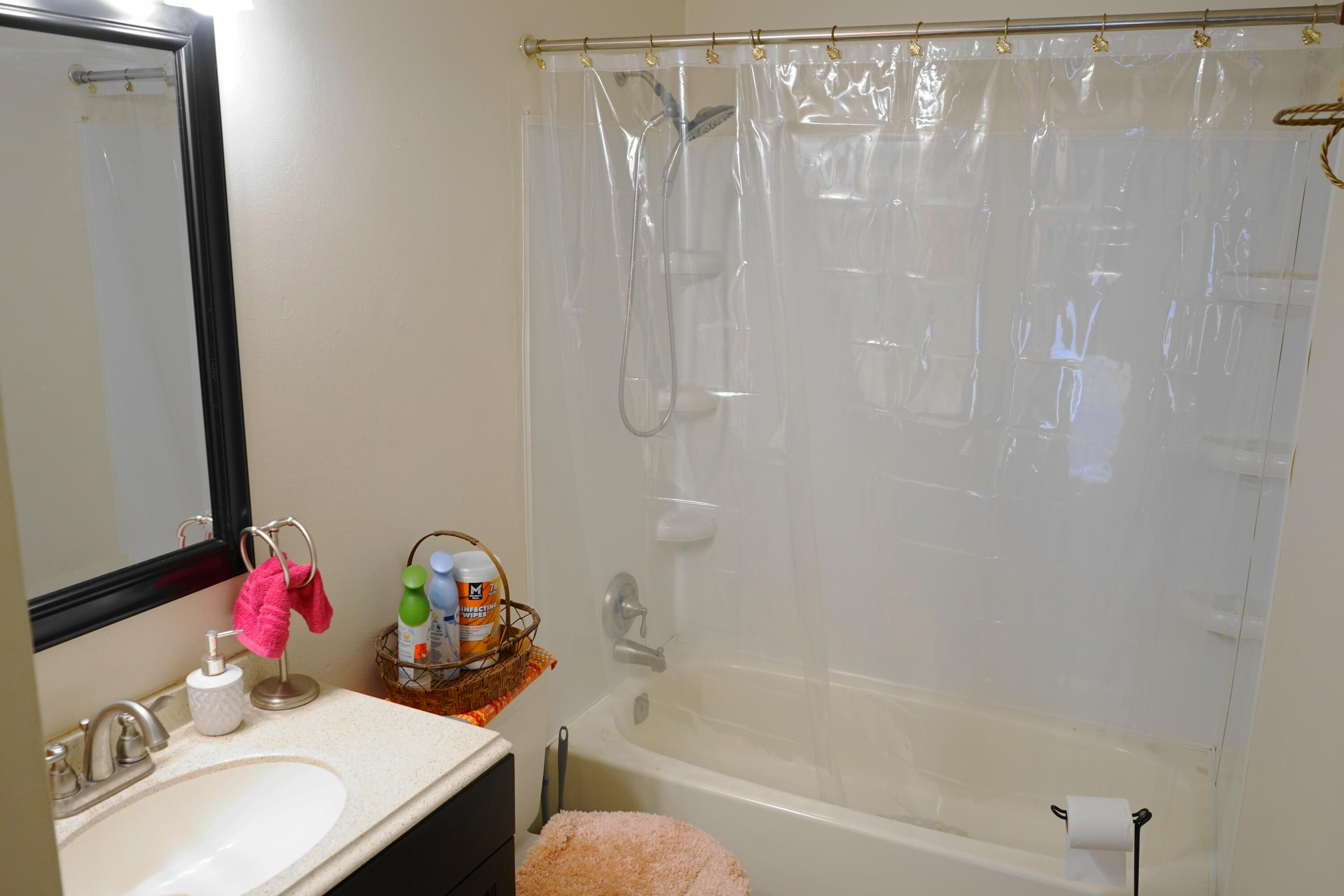 5320 Cove Road Roanoke, VA 24017 - Photo 23 of 30 a bathroom with a sink mirror toilet and bathtub