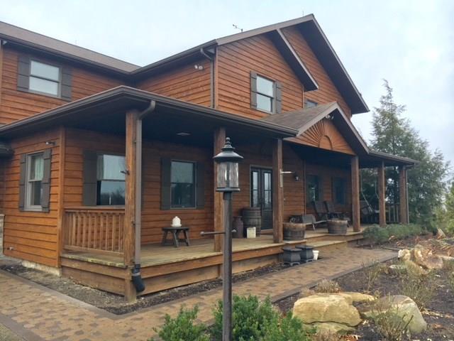 1245 Flatwoods Road Vanderbilt, PA 15486 - Photo 2 of 25 Welcoming Full Covered Front Porch for relaxing outdoors with incredible sunsets!