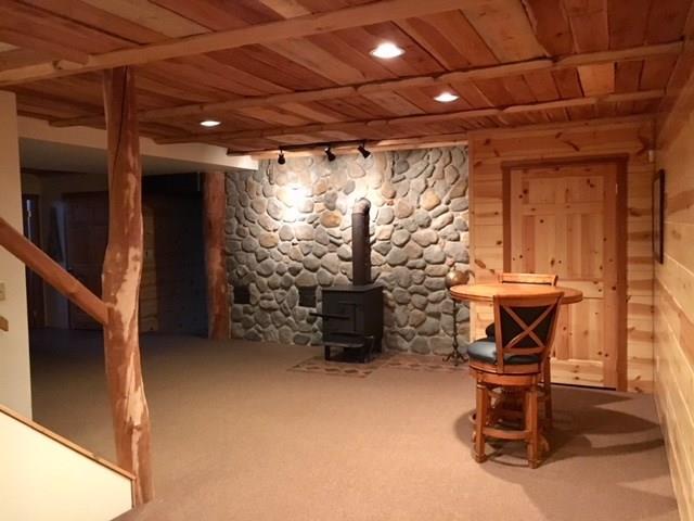 1245 Flatwoods Road Vanderbilt, PA 15486 - Photo 18 of 25 Cherry Wood ceiling planks taken from the property to design this incredible Finished Lower Level.
