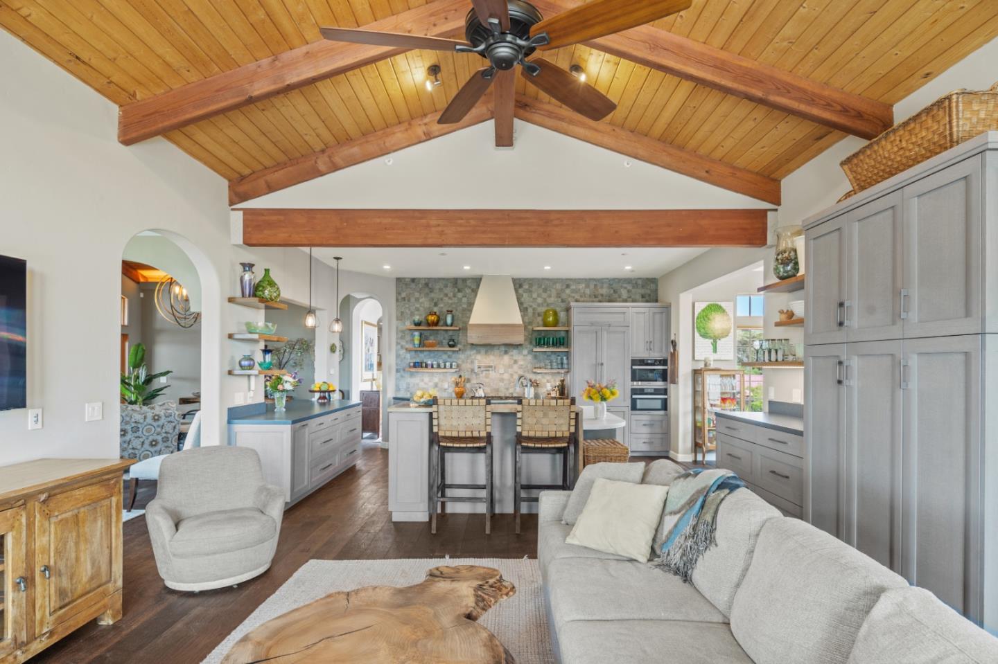 296 Allan Lane Watsonville, CA 95076 - Photo 30 of 78 a living room with furniture and a chandelier