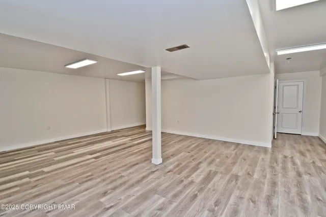 a view of wooden floor