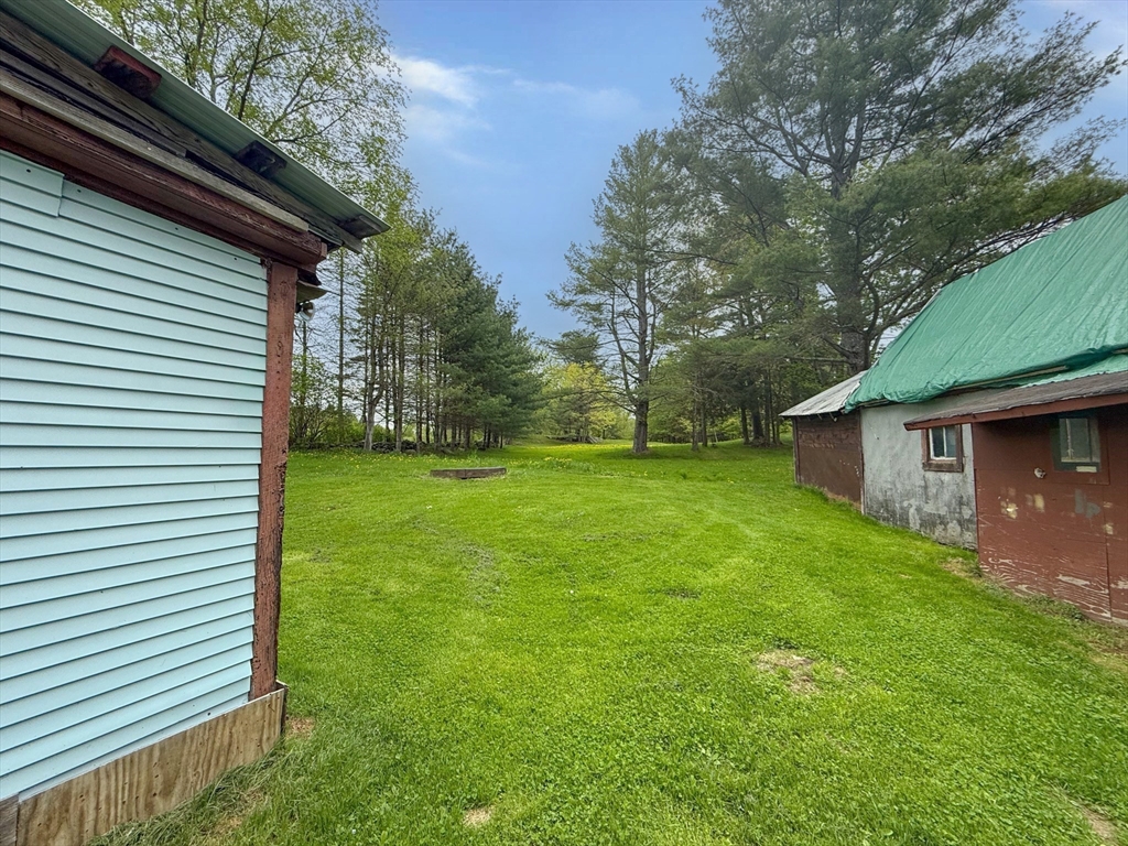594 Route 8A Heath, MA 01340 - Photo 3 of 14 a view of backyard of house with green space
