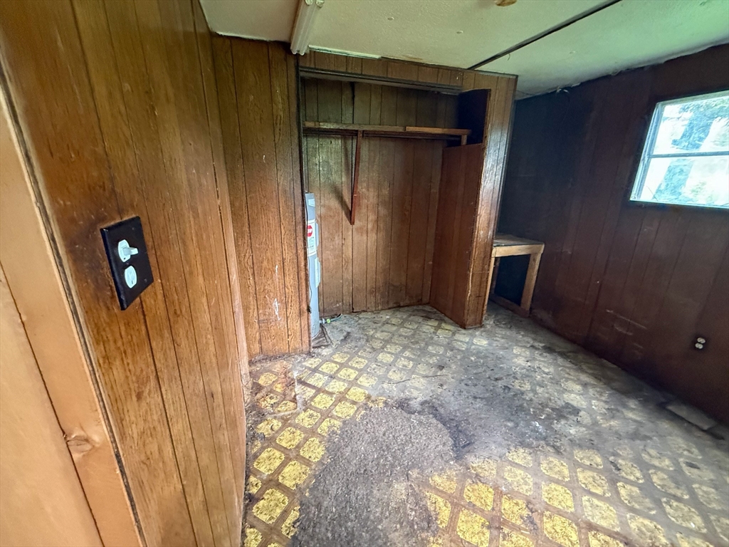 594 Route 8A Heath, MA 01340 - Photo 10 of 14 a view of entryway with wooden walls