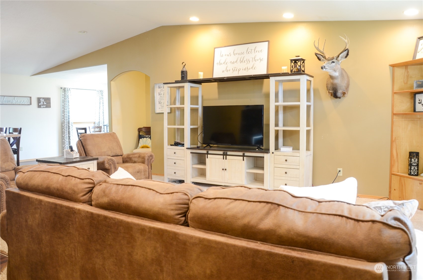 1241 North Sage Road Ritzville, WA 99169 - Photo 5 of 40 a living room with furniture and a flat screen tv