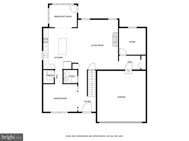 a picture of a floor plan