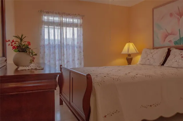 a view of a room with mirror