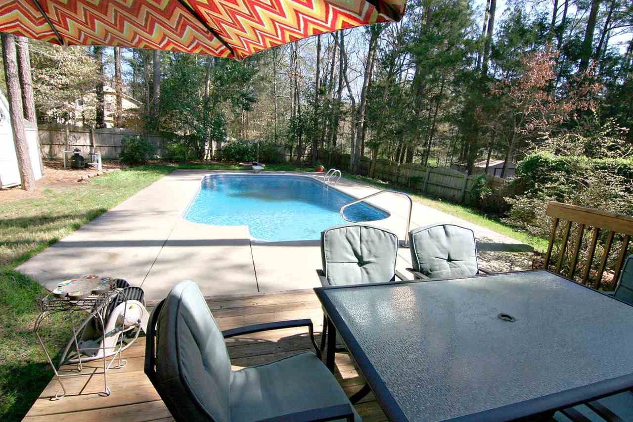 7608 Percy Court Raleigh, NC 27613 - Photo 3 of 25 Imagine entertaining your Best Friends around the Pool and Amazing Backyard this Summer Swimming Pool