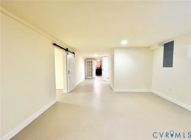 a view of a staircase