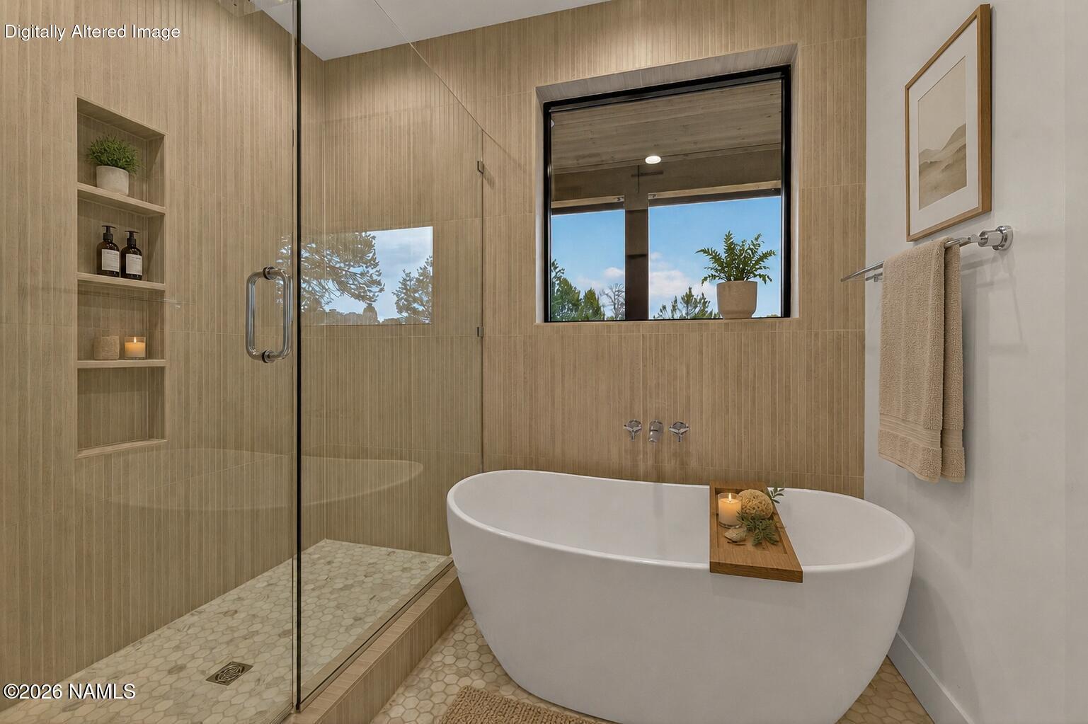 8488 Tall Tales Rnch Road Flagstaff, AZ 86004 - Photo 17 of 52 Staged Primary bath