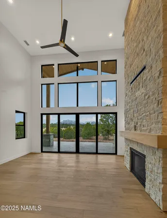 a view of an entryway of a house