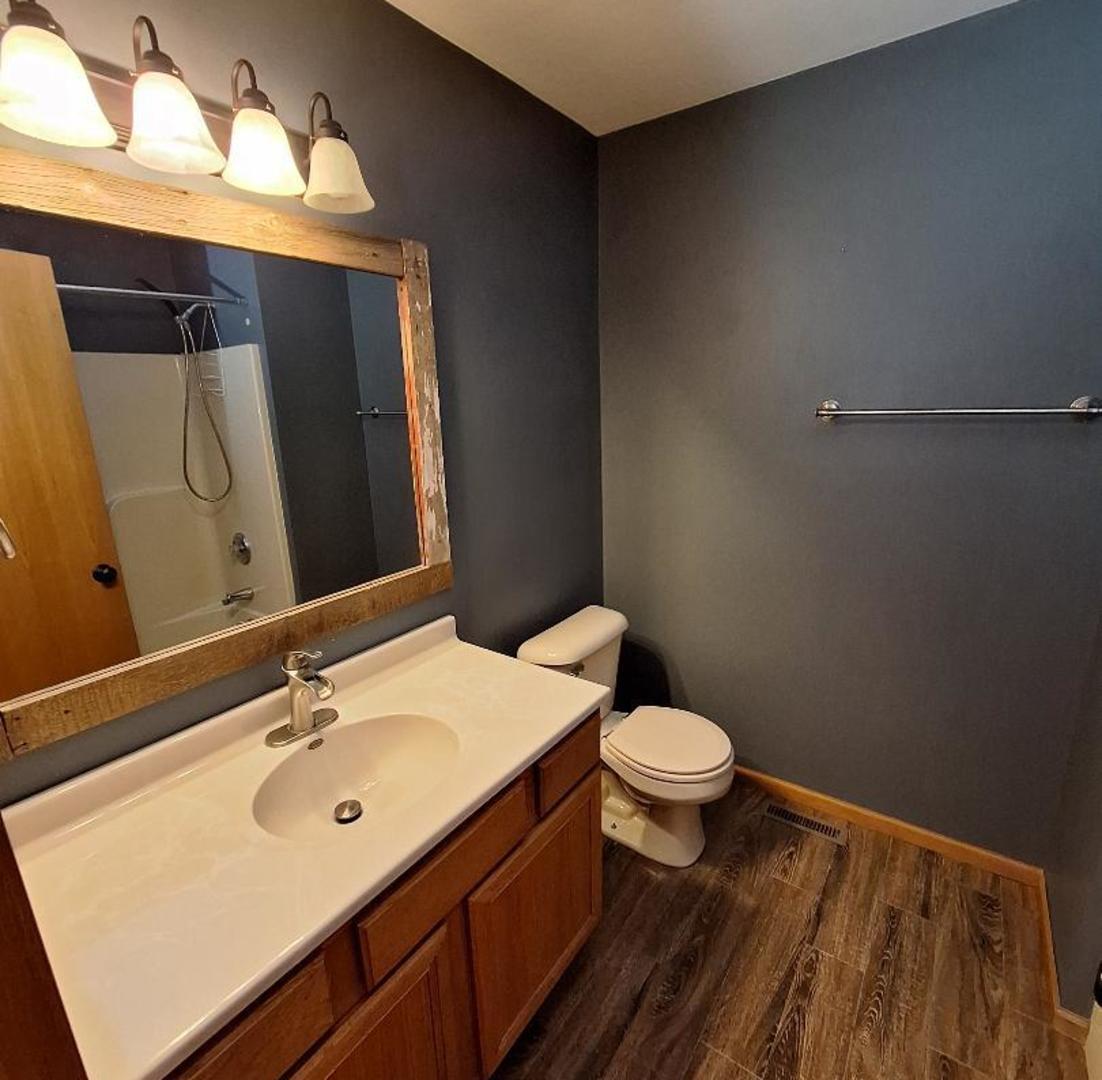 602 Sandra Street Kingston, IL 60145 - Photo 7 of 18 a bathroom with a sink and a mirror