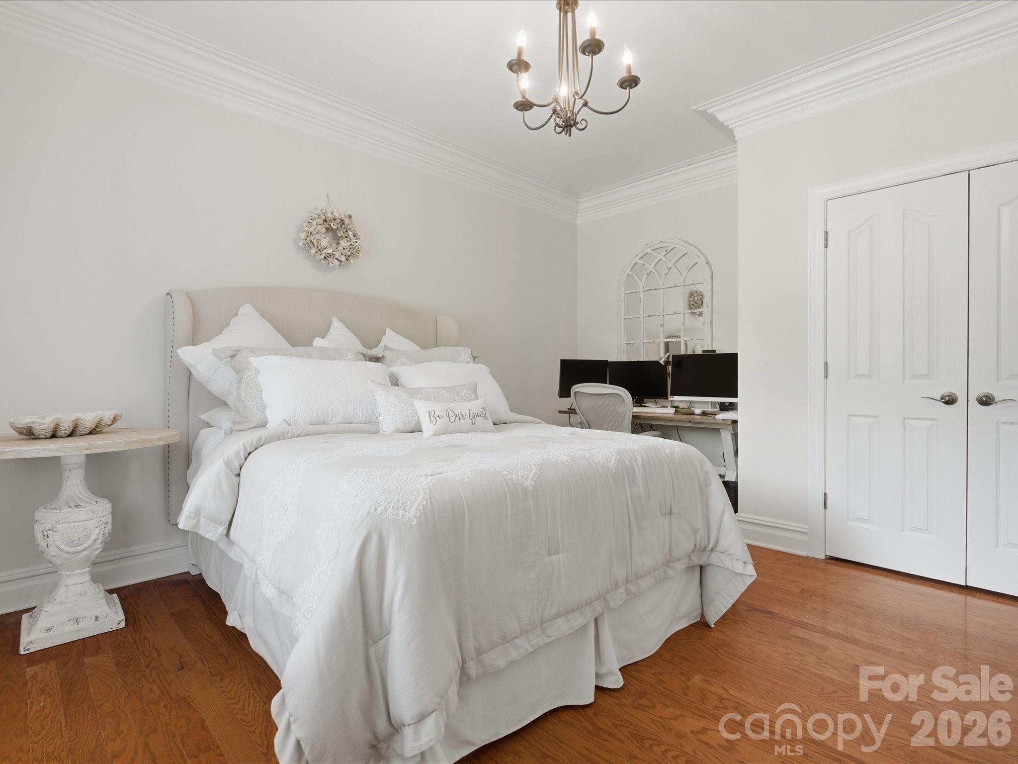 1026 Spanish Moss Road Indian Trail, NC 28079 - Photo 23 of 44 a bedroom with bed and window