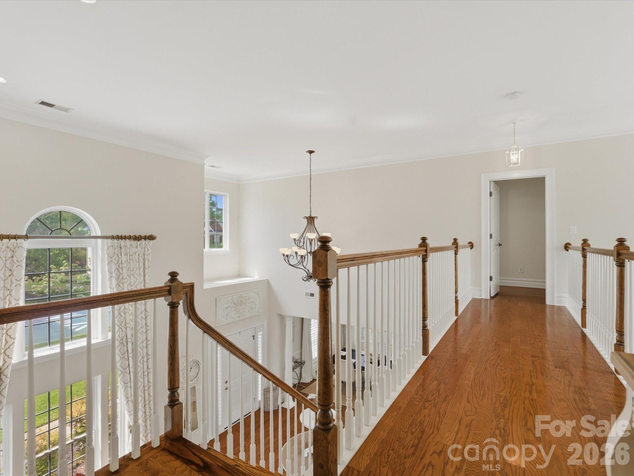 1026 Spanish Moss Road Indian Trail, NC 28079 - Photo 24 of 44 a view of a hallway with windows