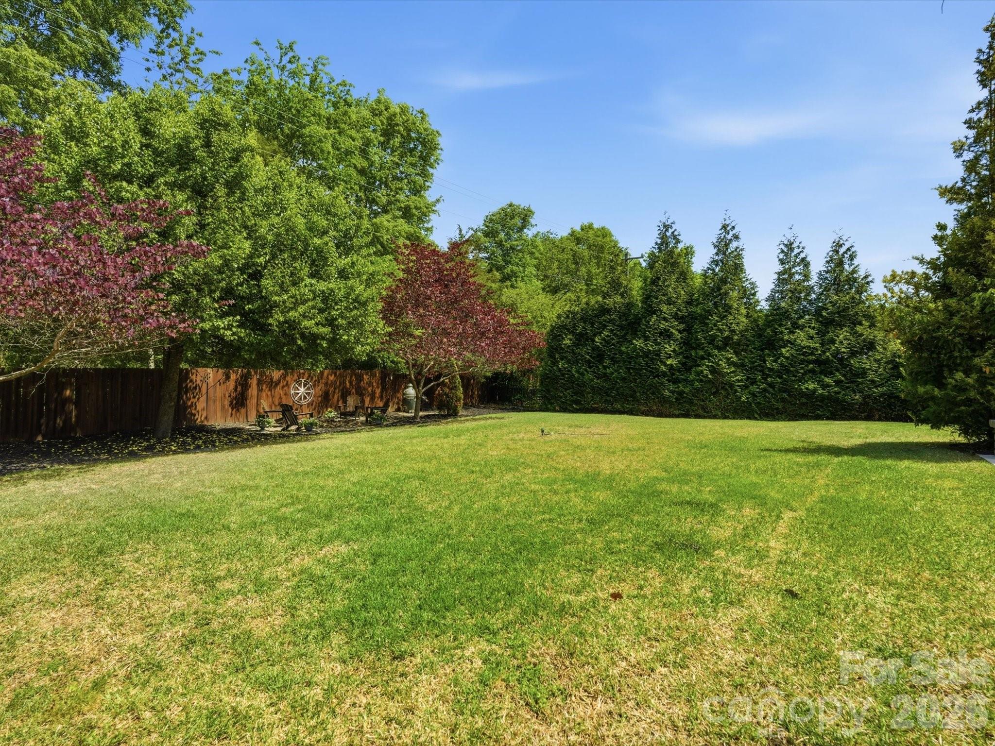 1026 Spanish Moss Road Indian Trail, NC 28079 - Photo 39 of 44 a view of a field of grass and trees