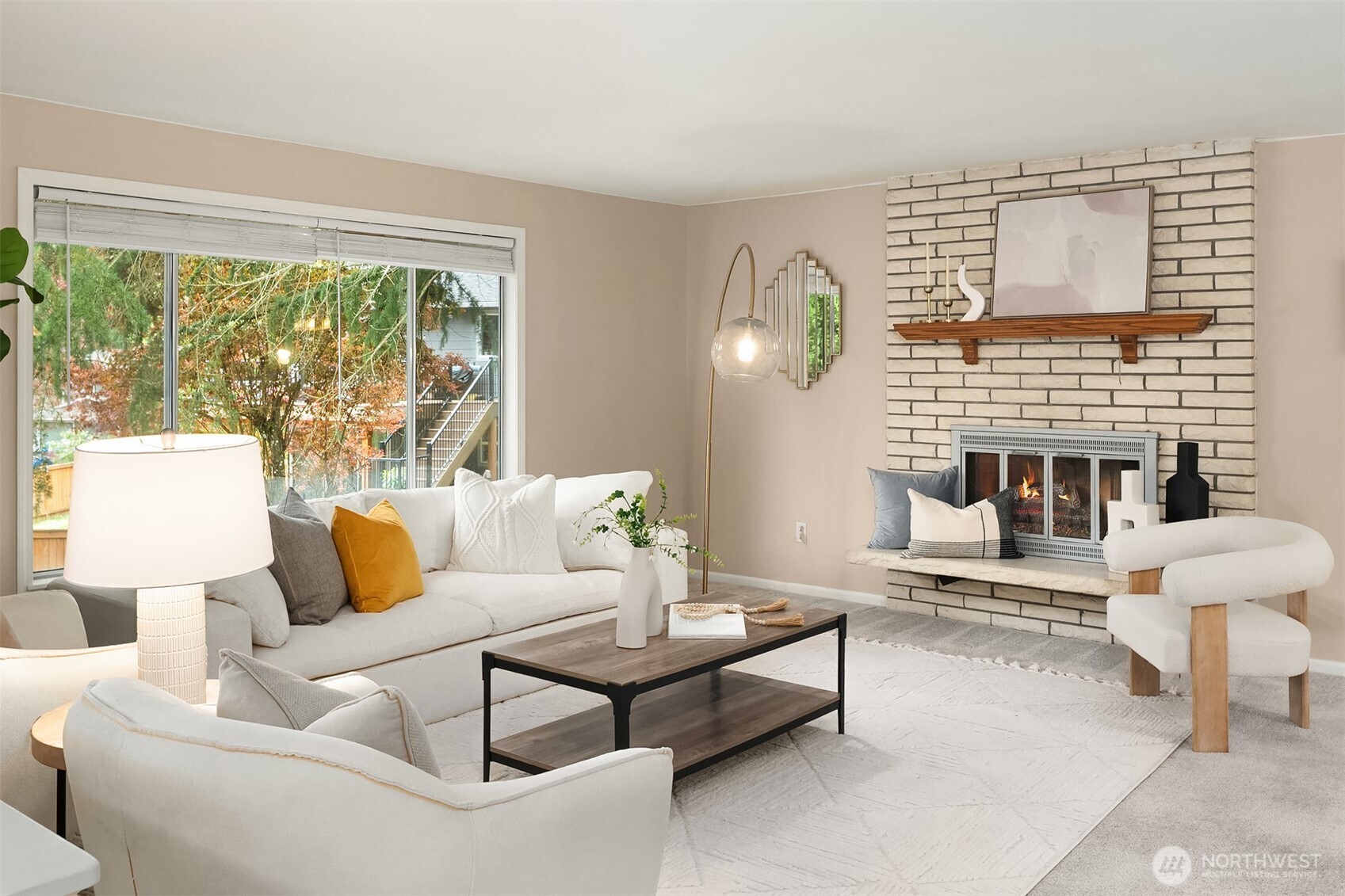 20507 11th Drive Southeast Bothell, WA 98012 - Photo 2 of 38 a living room with furniture and a large window