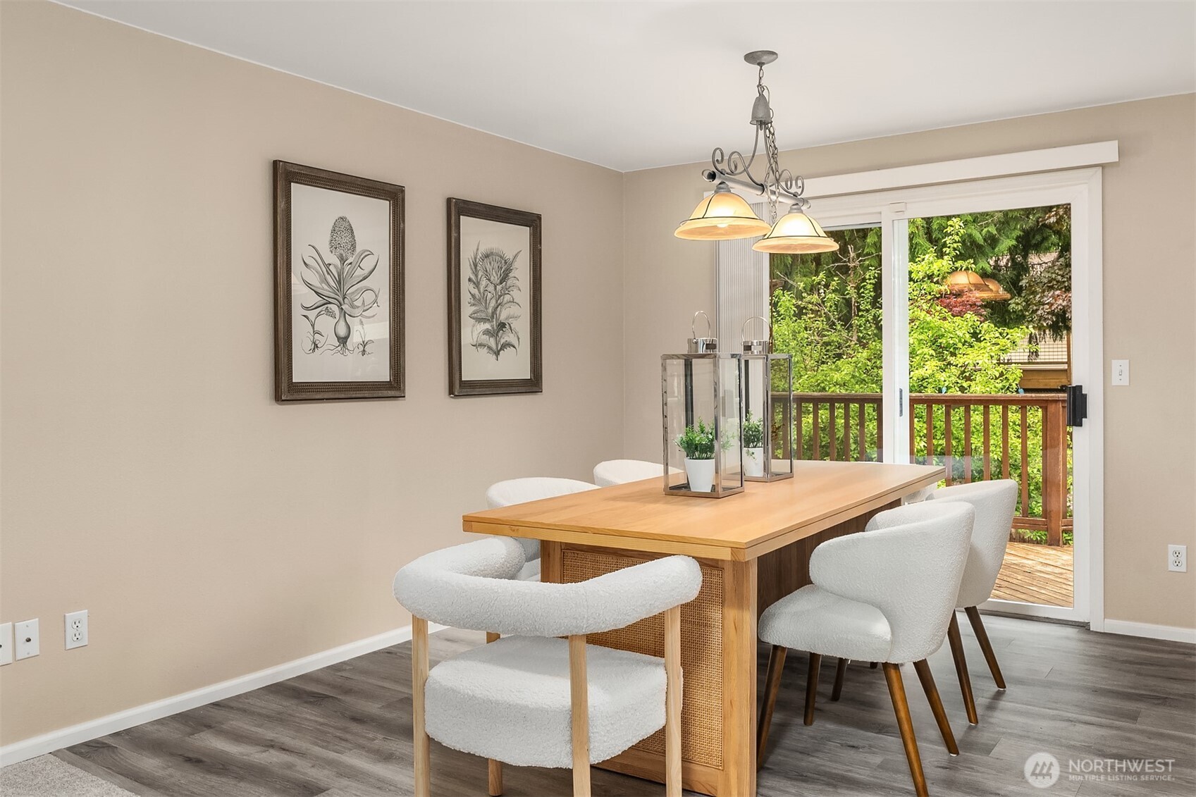 20507 11th Drive Southeast Bothell, WA 98012 - Photo 10 of 38 a view of a dining room with furniture window and wooden floor