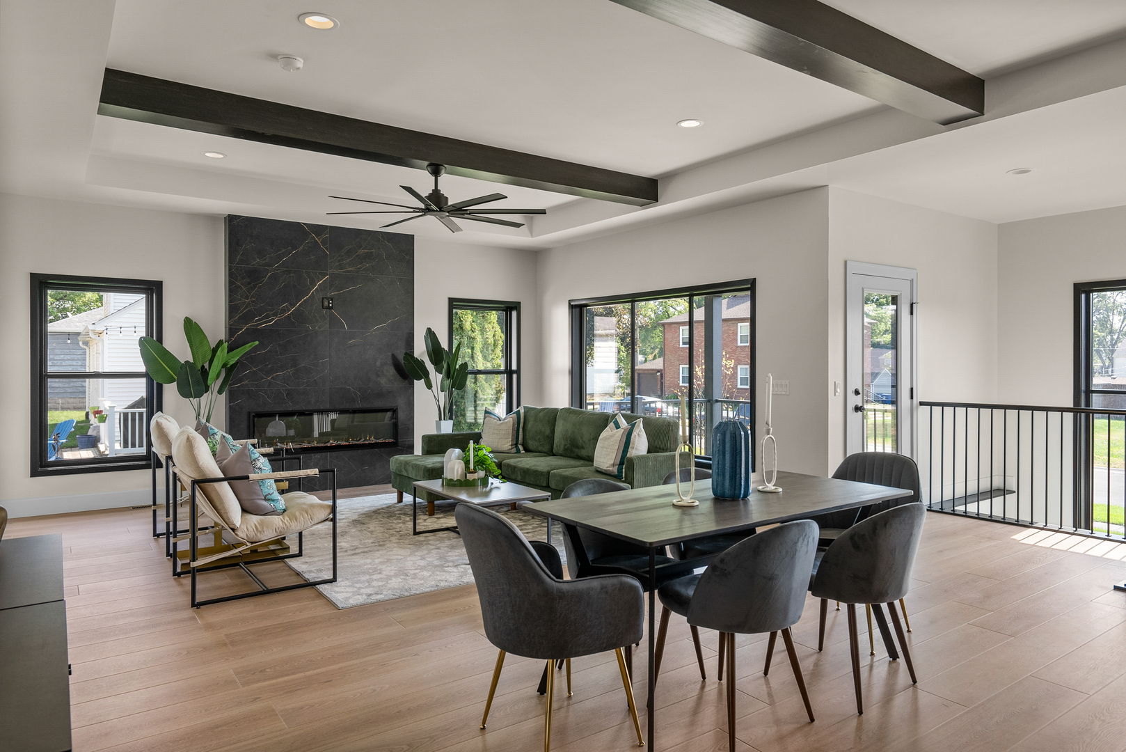 686 Jones Street Bettendorf, IA 52722 - Photo 6 of 21 a view of a dining room with furniture window and wooden floor