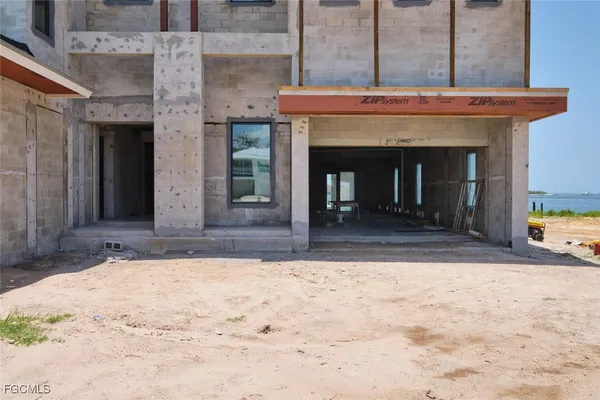 a view of a building with a outdoor space