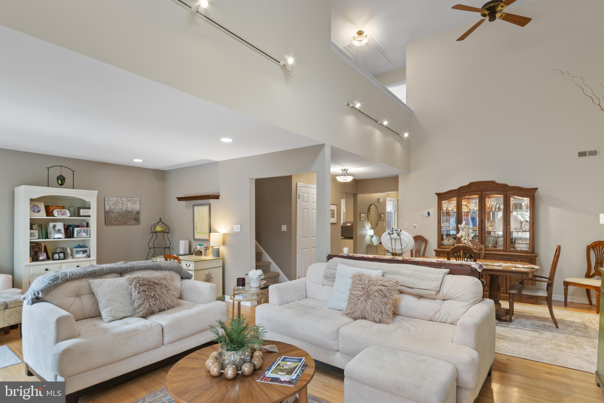 24 Jacob Court Ewing, NJ 08628 - Photo 12 of 31 Living room with double story ceiling