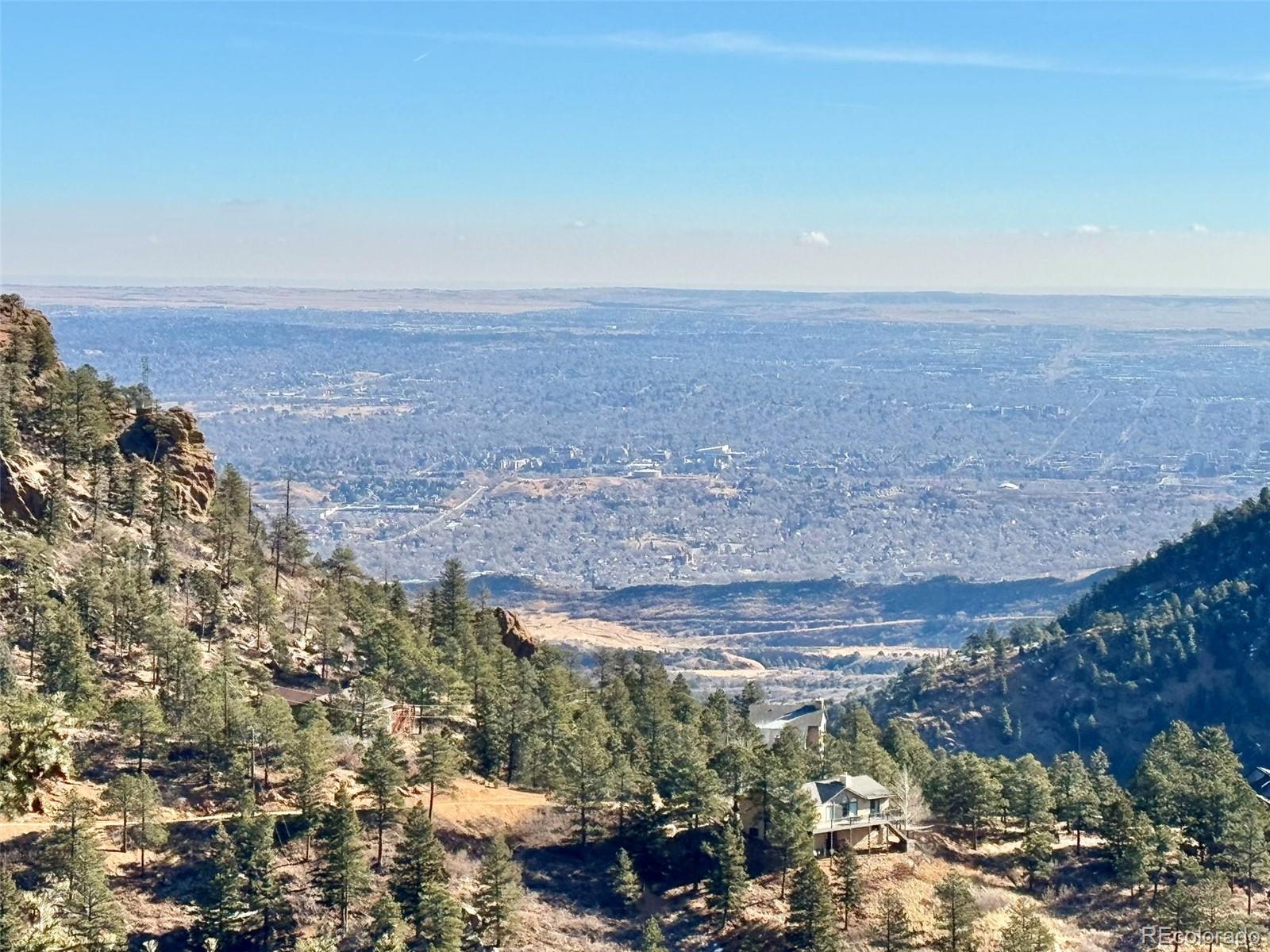 a view of lot of trees
