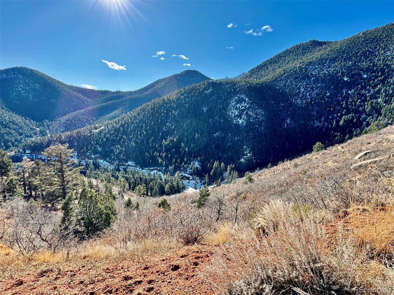 5198 Crystal Park Road Manitou Springs, CO 80829 - Photo 2 of 10 a view of a yard