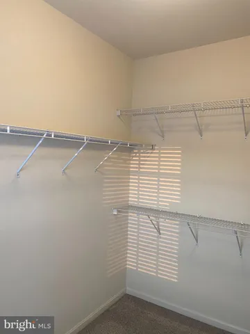 a view of closet area