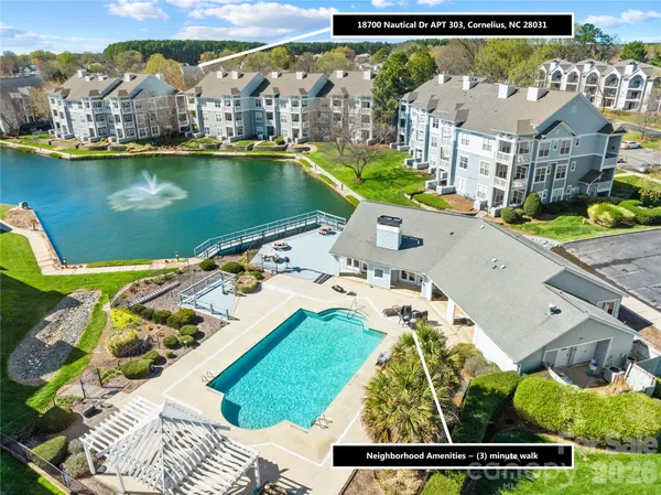 $649,000 | 18700 Nautical Drive, Unit 303, Cornelius, NC 28031