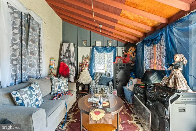 a view of gym equipment and children play room