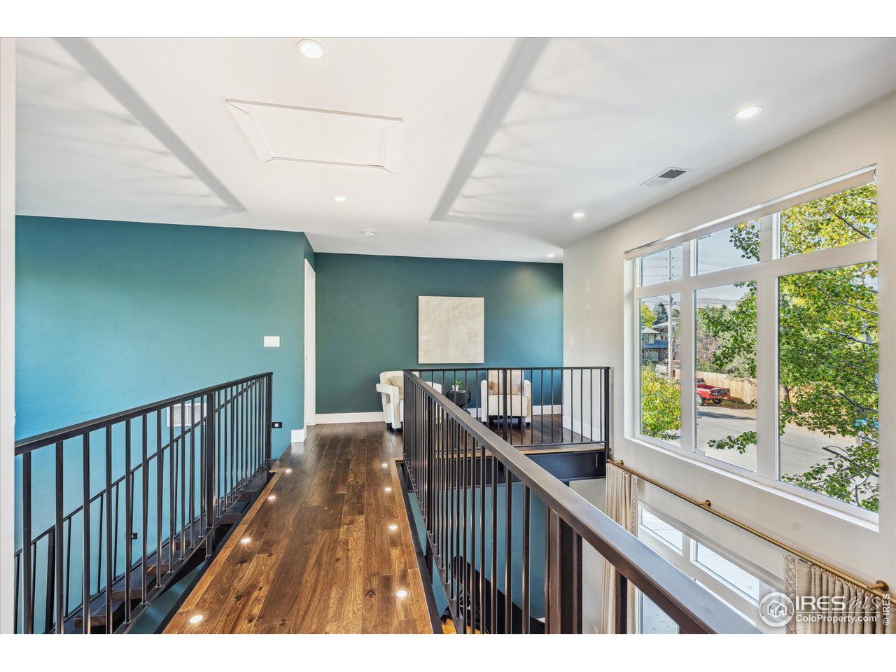 1920 Vista Drive Boulder, CO 80304 - Photo 17 of 38 a view of balcony with wooden floor