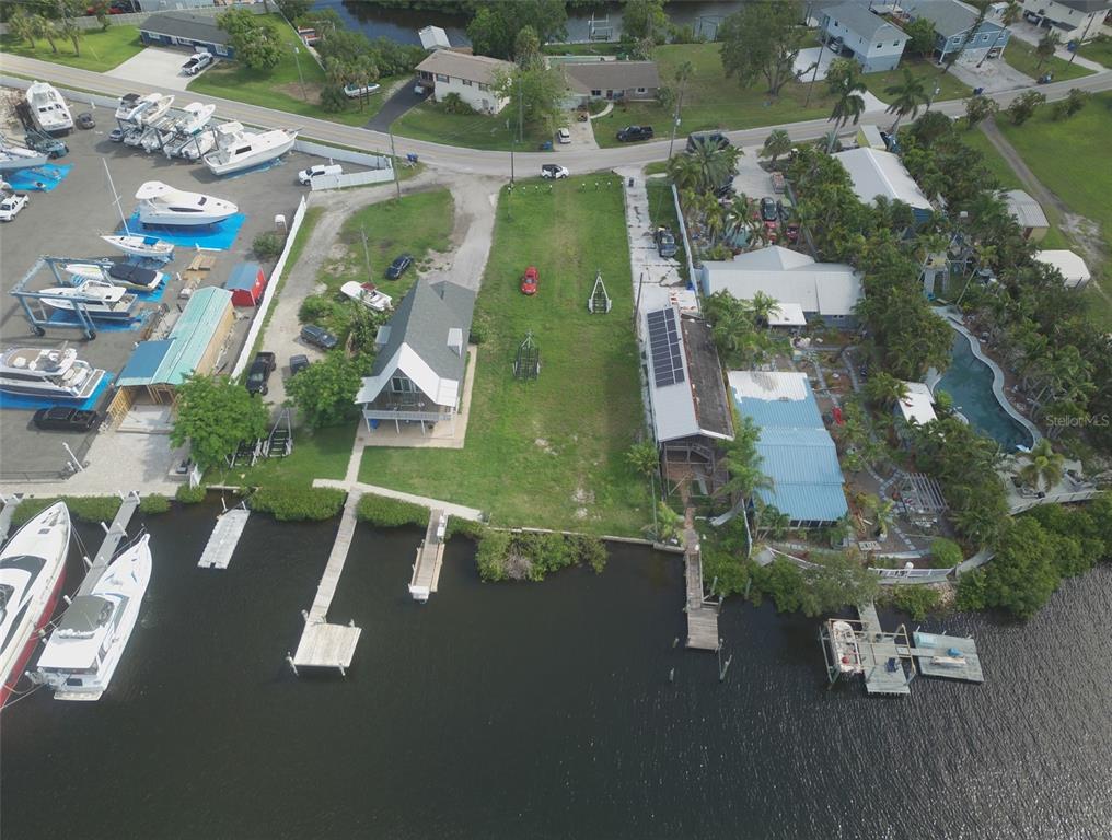 3322 West Shell Point Road, Unit B Ruskin, FL 33570 - Photo 5 of 13 an aerial view of a house