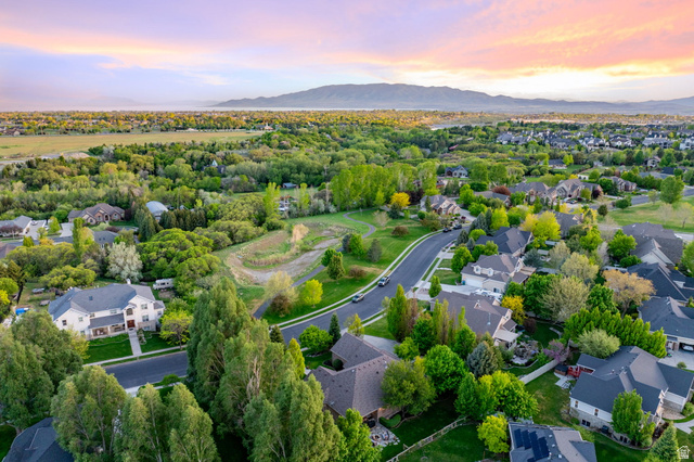 6208 West Bull River Road Highland, UT 84003 - Photo 87 of 90 Extensive residential area featuring mature tree coverage, winding streets, and distant mountain ranges