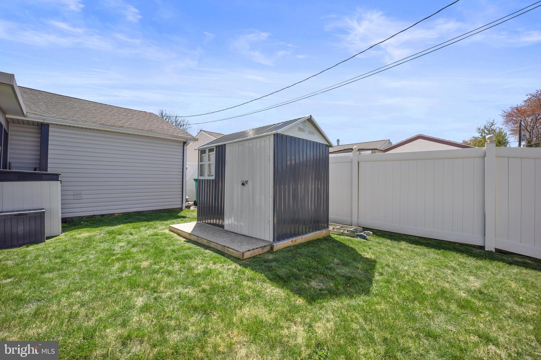 837 Fairfield Road Fairless Hills, PA 19030 - Photo 29 of 31 a view of a backyard of the house
