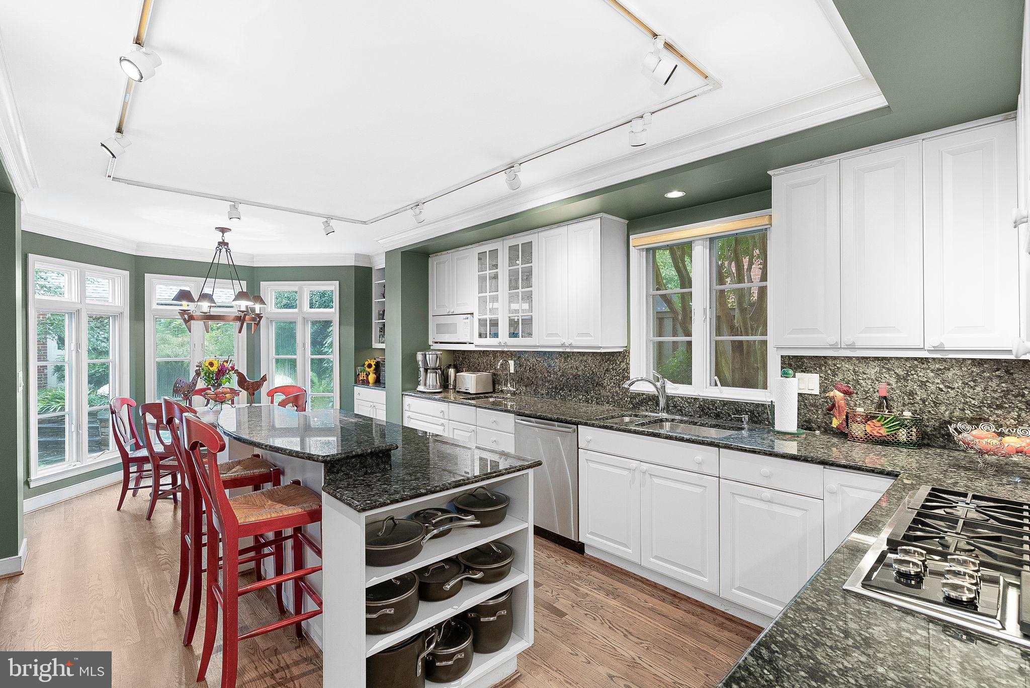 9314 Colesville Road Silver Spring, MD 20901 - Photo 16 of 88 Fabulous kitchen with built in bookcases