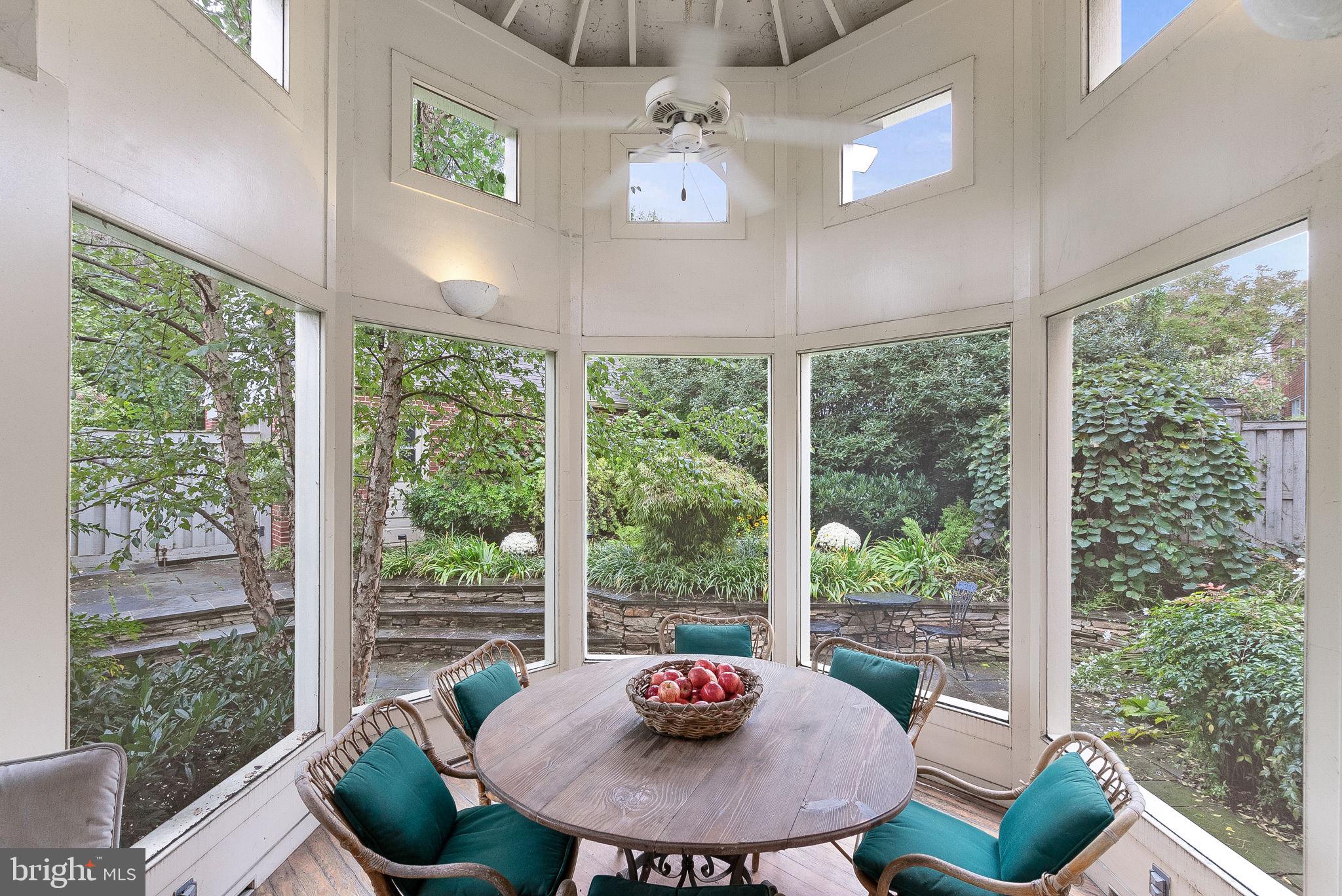 9314 Colesville Road Silver Spring, MD 20901 - Photo 4 of 88 Dramatic screen porch with soaring ceilings