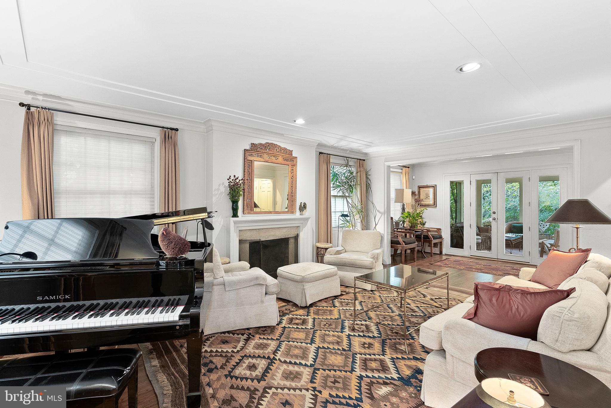 9314 Colesville Road Silver Spring, MD 20901 - Photo 8 of 88 Large elegant living room with light on 3 sides