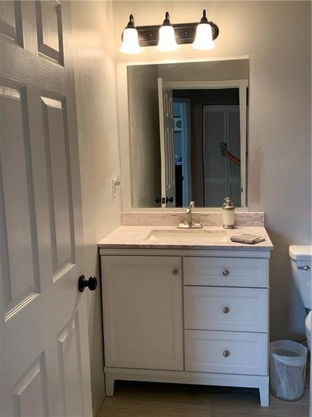 4222 Southwest 132nd Avenue Miramar, FL 33027 - Photo 9 of 11 a bathroom with a sink double vanity and a mirror