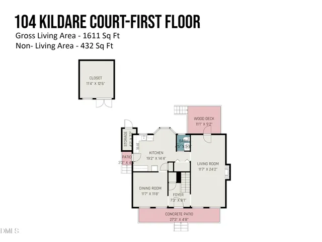 $319,999 | 104 Kildare Court, Clayton, NC 27520