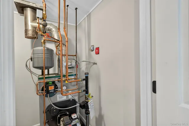 a view of storage and utility room