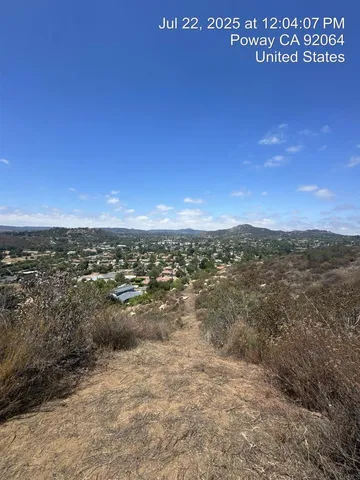 a view of outdoor space and mountain view