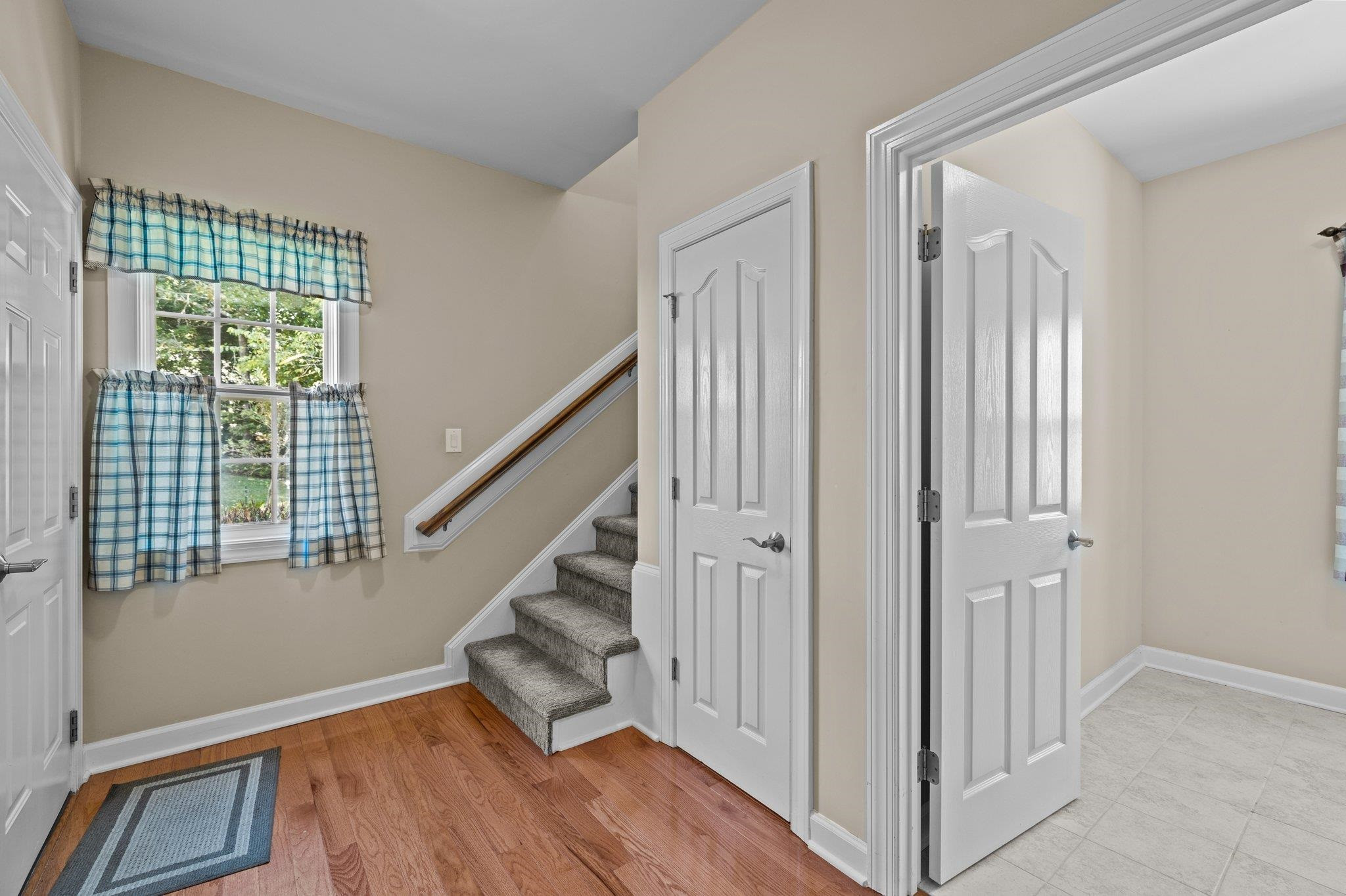 11900 Deneb Court Raleigh, NC 27614 - Photo 27 of 60 a view of entryway with wooden floor